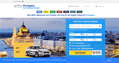 Desktop Screenshot of hungarycar.com